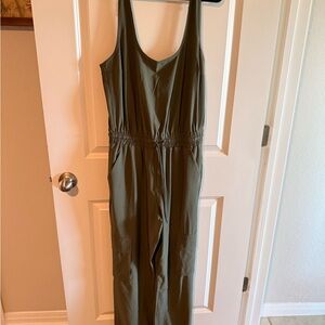 Abercrombie & Fitch Khaki Green Jumpsuit